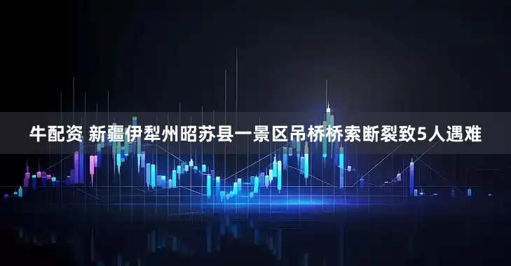 牛配资 新疆伊犁州昭苏县一景区吊桥桥索断裂致5人遇难